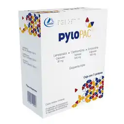 Farmacias YZA Pylopac 30mg/500mg 7 caps oferta