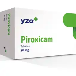 Farmacias YZA Yza piroxicam 20mg 20 tabs oferta