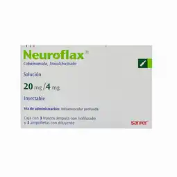 Farmacias YZA Neuroflax 20mg/4mg 3 amp x 4ml oferta