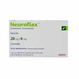 Farmacias YZA Neuroflax 20mg/4mg 3 amp x 4ml oferta