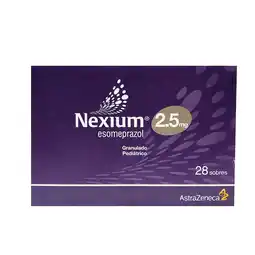 Farmacias YZA Nexium granulado pediátrico 2.5mg 28 sbs oferta