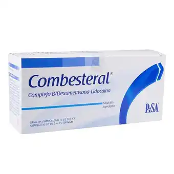 Farmacias YZA Combesteral 6 amp y 3 jga oferta