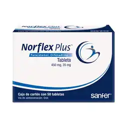 Farmacias YZA Norflex plus 35mg/450mg 50 tabs oferta