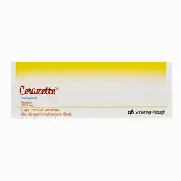 Farmacias YZA Cerazette 75mg 28 gra oferta