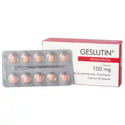 Farmacias YZA Geslutin 100mg 30 caps oferta