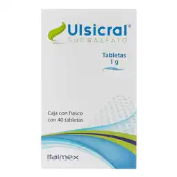 Farmacias YZA Ulsicral 1g 40 tabs oferta