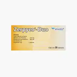 Farmacias YZA Zerpyco duo 100mg/300mg 20 caps oferta