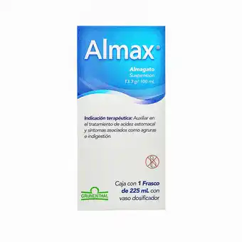 Farmacias YZA Almax suspensión 1g/7.5ml 225ml oferta