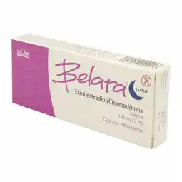 Farmacias YZA Belara luna 0.02mg/2mg 28 tabs oferta
