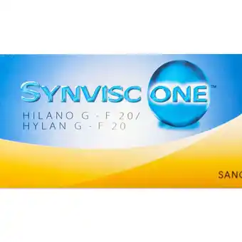 Farmacias YZA Synvisc one jeringa prellenada 6ml oferta