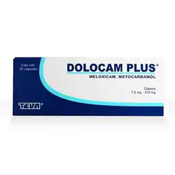 Farmacias YZA Dolocam-plus 7.5/215mgcaps20 273 oferta