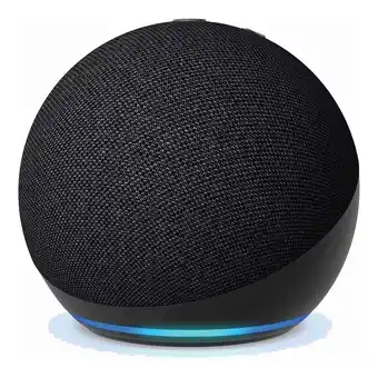 Mercado Libre Asistente virtual amazon echo dot 5ta generación negro oferta