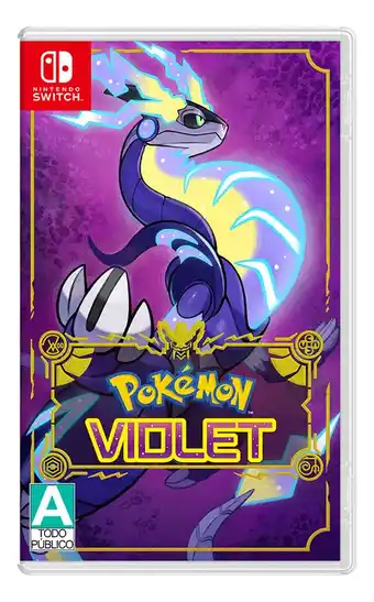 Mercado Libre Videojuego nintendo switch pokemon violet español físico oferta