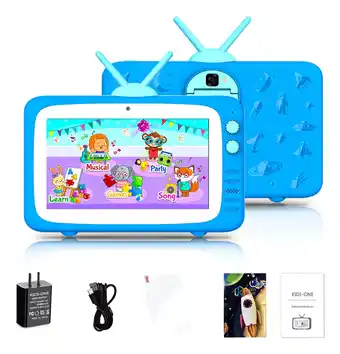 Table para niños kids one e4 3gb+32gb ram tablet económica