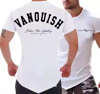 Mercado Libre Playera deportiva gym ajuste perfecto vanquish v q 4035 am7 oferta
