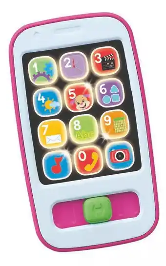 Mercado Libre Juguete bebé fisher-price smartphone de aprendizaje rosa oferta