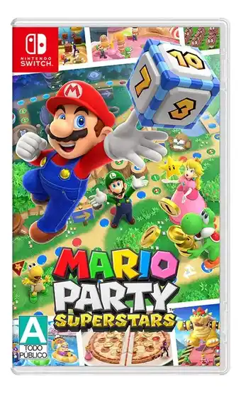 Mercado Libre Videojuego mario party superstars nintendo switch físico oferta