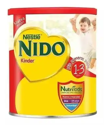 Mercado Libre Leche de fórmula en polvo nestlé nido kinder en lata de 2.5kg - 12 meses a 3 años oferta