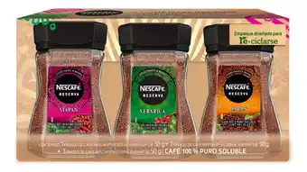Mercado Libre Cafe soluble nescafé reserva xiapan verarica y oahan 50g c/u oferta