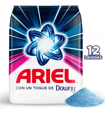 Detergente en polvo ariel toque downy 1.5kg