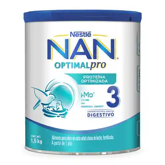 Calimax Nan 3 formula infantil 1.5 kg mx nan 1.0 - pza oferta