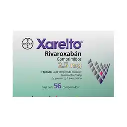 Farmacias Benavides 2.5 mg rivaroxabán oferta