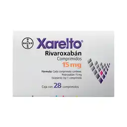 Farmacias Benavides 15 mg rivaroxabán oferta