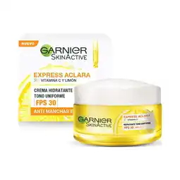 Farmacias Benavides Crema facial día express aclara fps30 oferta