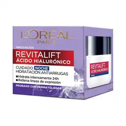 Farmacias Benavides Crema facial noche revitalift hiaulurónico oferta