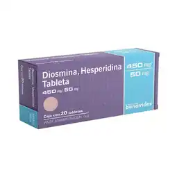 Farmacias Benavides Diosmina, hesperidina 450 mg / 50 mg oferta