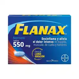 Farmacias Benavides Naproxeno sódico 550 mg analgésico oferta
