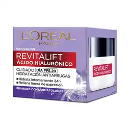 Farmacias Benavides Crema facial día revitalift hiaulurónico oferta