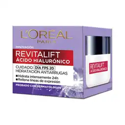 Farmacias Benavides Crema facial día revitalift hiaulurónico oferta