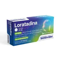 Farmacias Benavides Loratadina 10 mg oferta