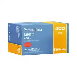 Farmacias Benavides 400 mg pentoxifilina oferta