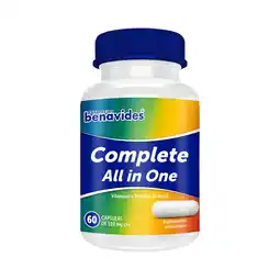 Farmacias Benavides Complete all in one vitaminas y proteína de arroz oferta