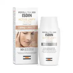 Farmacias Benavides Fotoultra active unify color fluido aclarador fps50 oferta