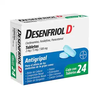 Farmacias Benavides Paracetamol 500 mg antigripal oferta