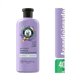 Farmacias Benavides Antifrizz lavanda & aceite de almendras acondicionador oferta