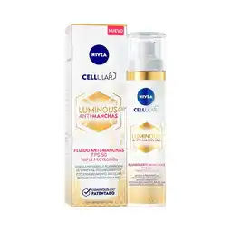 Farmacias Benavides Fluido facial anti manchas cellular luminos fps50 oferta