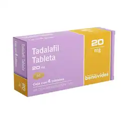 Farmacias Benavides Tadalafil 20 mg oferta