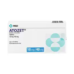 Farmacias Benavides 10 mg / 40 mg atorvastatina + ezetimiba oferta