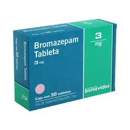Farmacias Benavides Bromazepam 3 mg oferta