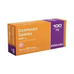 Farmacias Benavides 100 mg diclofenaco liberación prolongada oferta