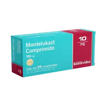 Farmacias Benavides 10 mg montelukast oferta