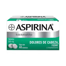 Farmacias Benavides Ácido acetilsalicílico 500 mg analgésico oferta