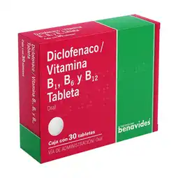 Farmacias Benavides Complejo vitamina b oferta