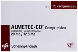 Farmacias Benavides Hidroclorotiazida, olmesartan 20 mg / 12.5 mg oferta