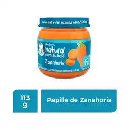 Farmacias Benavides Papilla etapa 2 cosecha natural zanahoria oferta