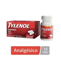 Farmacias Benavides Paracetamol 500 mg analgésico oferta